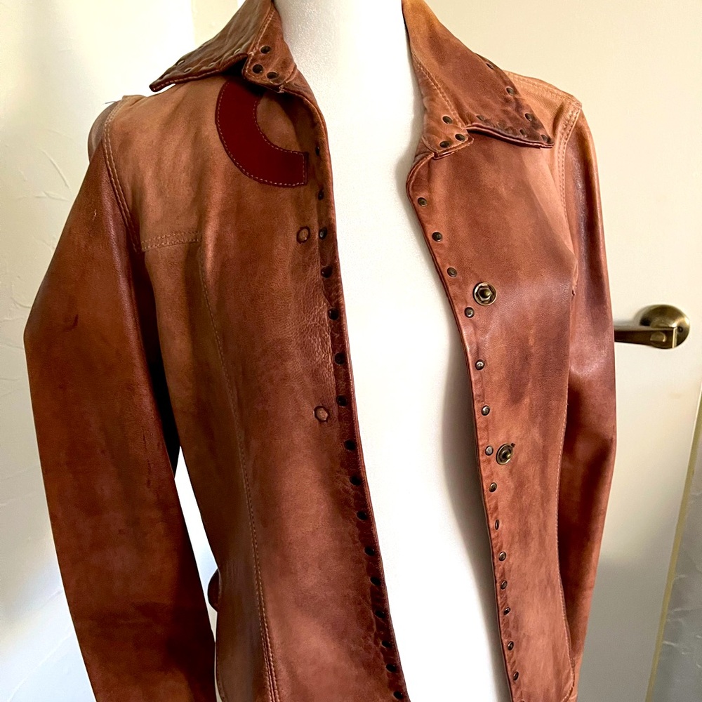 Vintage leather jacket